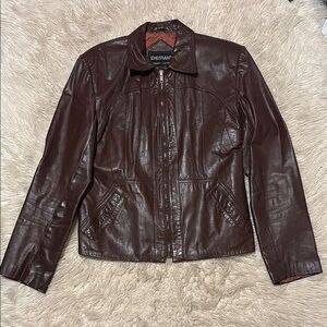 Leather Jacket 🤎